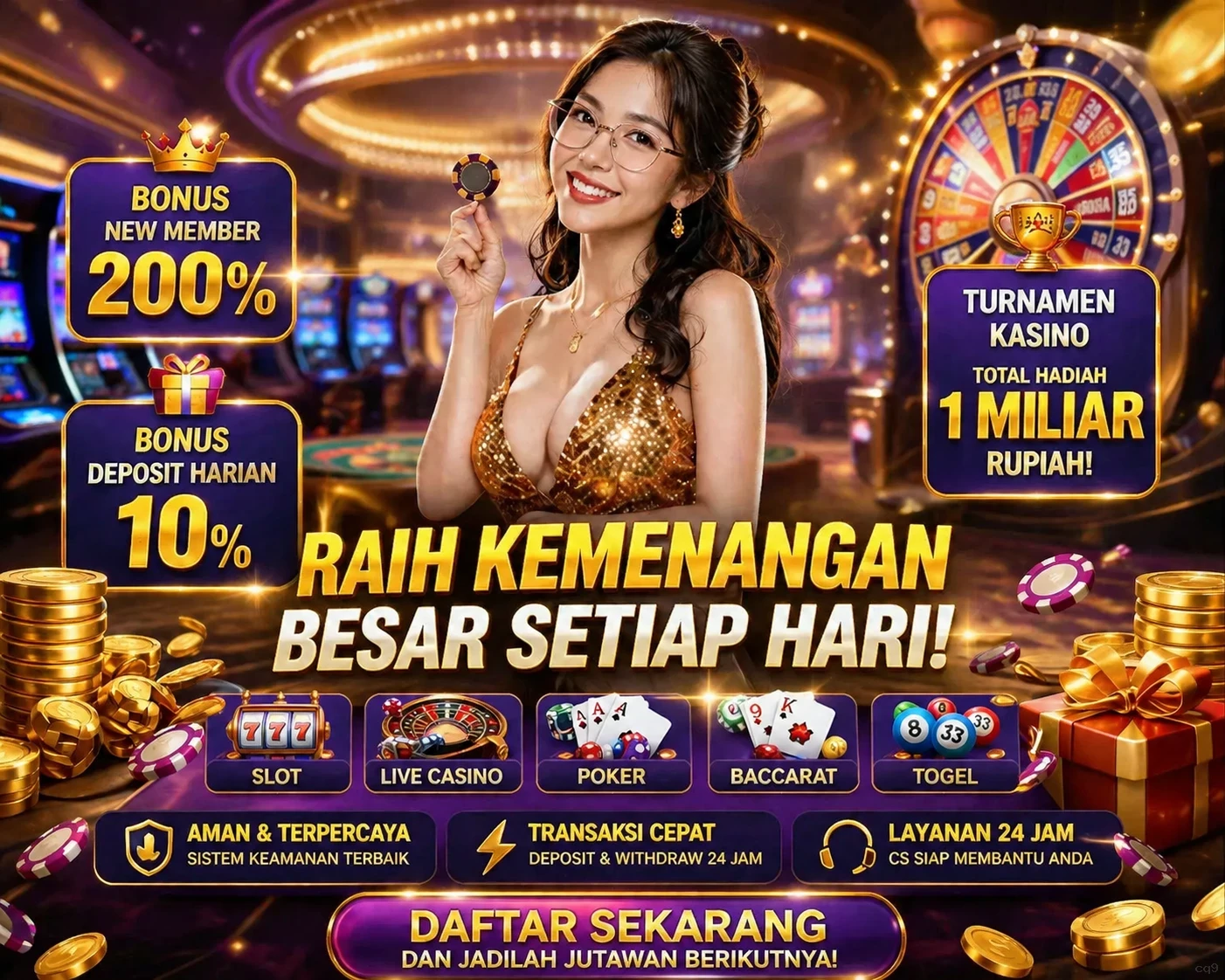 Layanan Pelanggan cq9